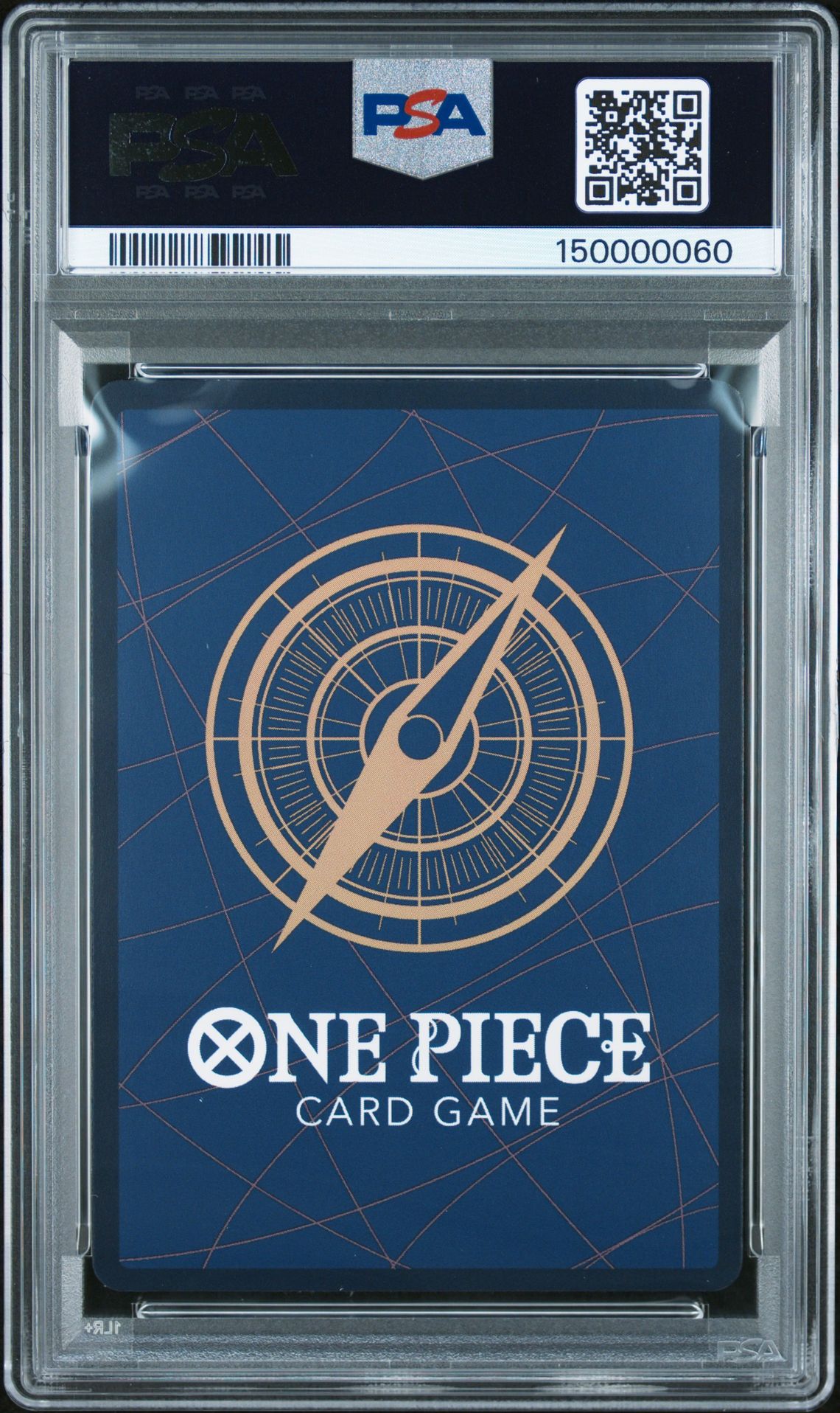 2024 One Piece Promos Monkey D. Luffy #006 (Treasure Boosters Set) Gem Mt 10 back view - PSA certificate #150000060