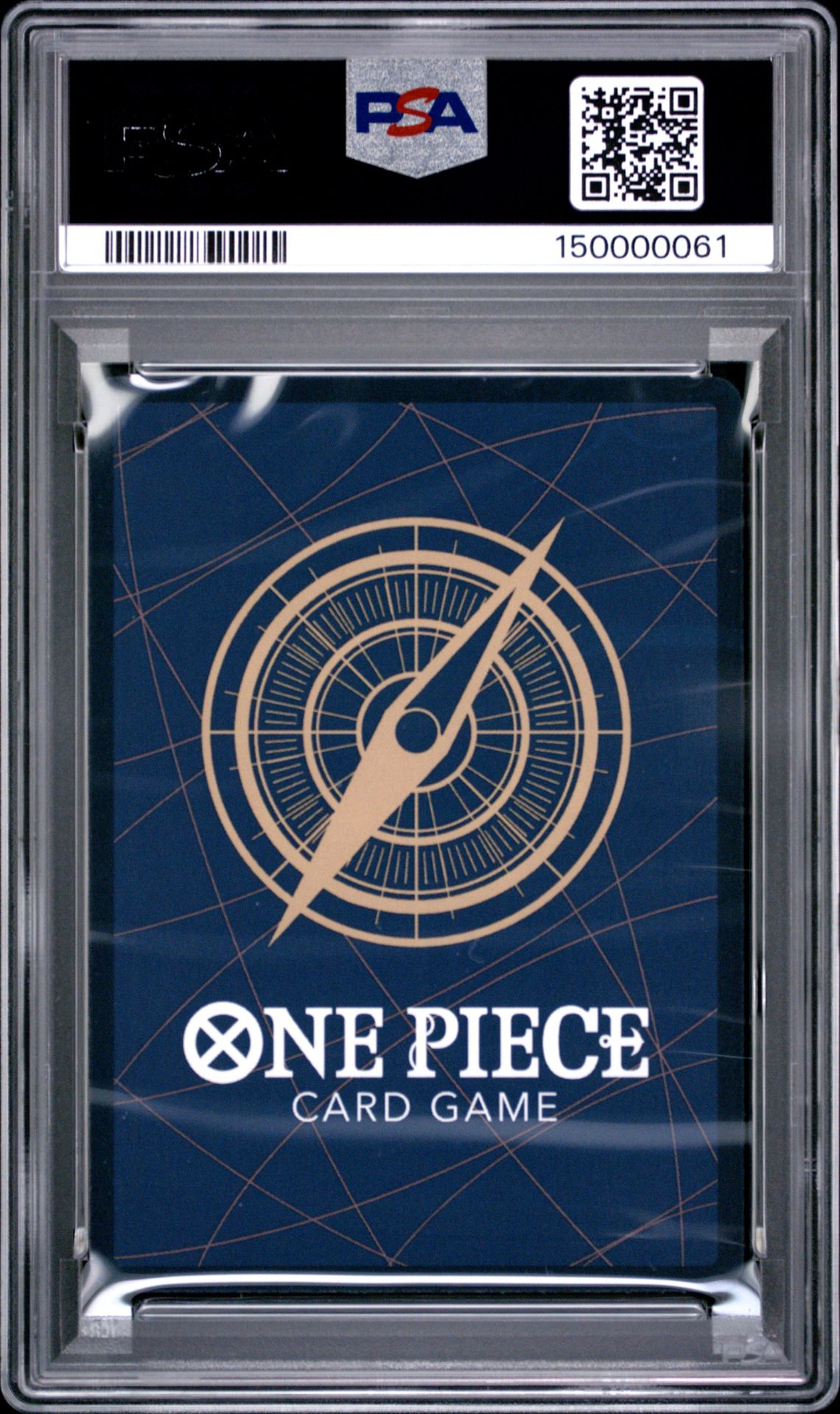 2024 One Piece Promos Monkey D. Luffy #006 (Treasure Boosters Set) Gem Mt 10 back view - PSA certificate #150000061