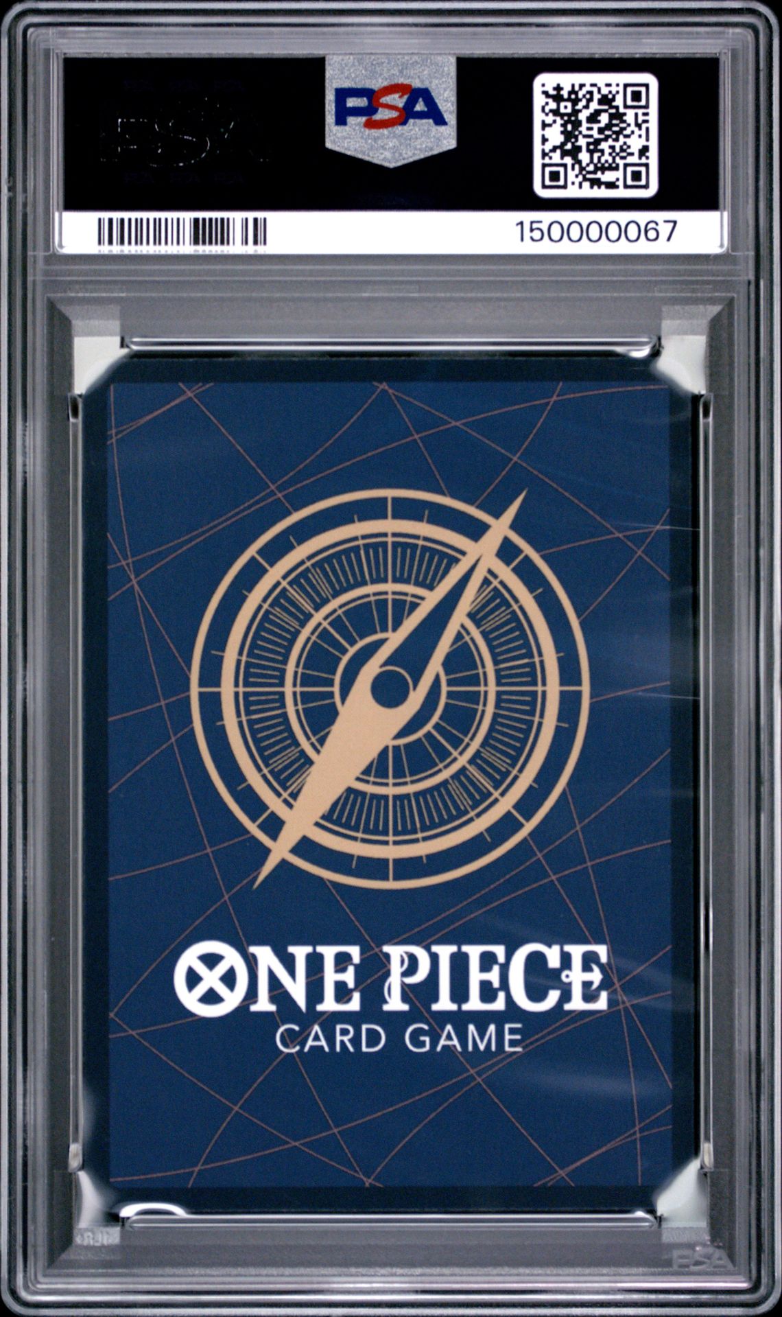 2024 One Piece Promos Monkey D. Luffy #006 (Treasure Boosters Set) Gem Mt 10 back view - PSA certificate #150000067