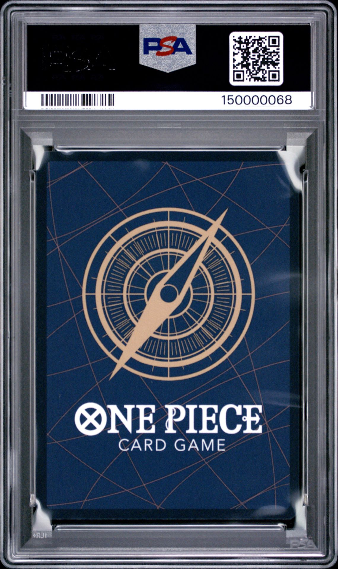 2024 One Piece Promos Monkey D. Luffy #006 (Treasure Boosters Set) Gem Mt 10 back view - PSA certificate #150000068