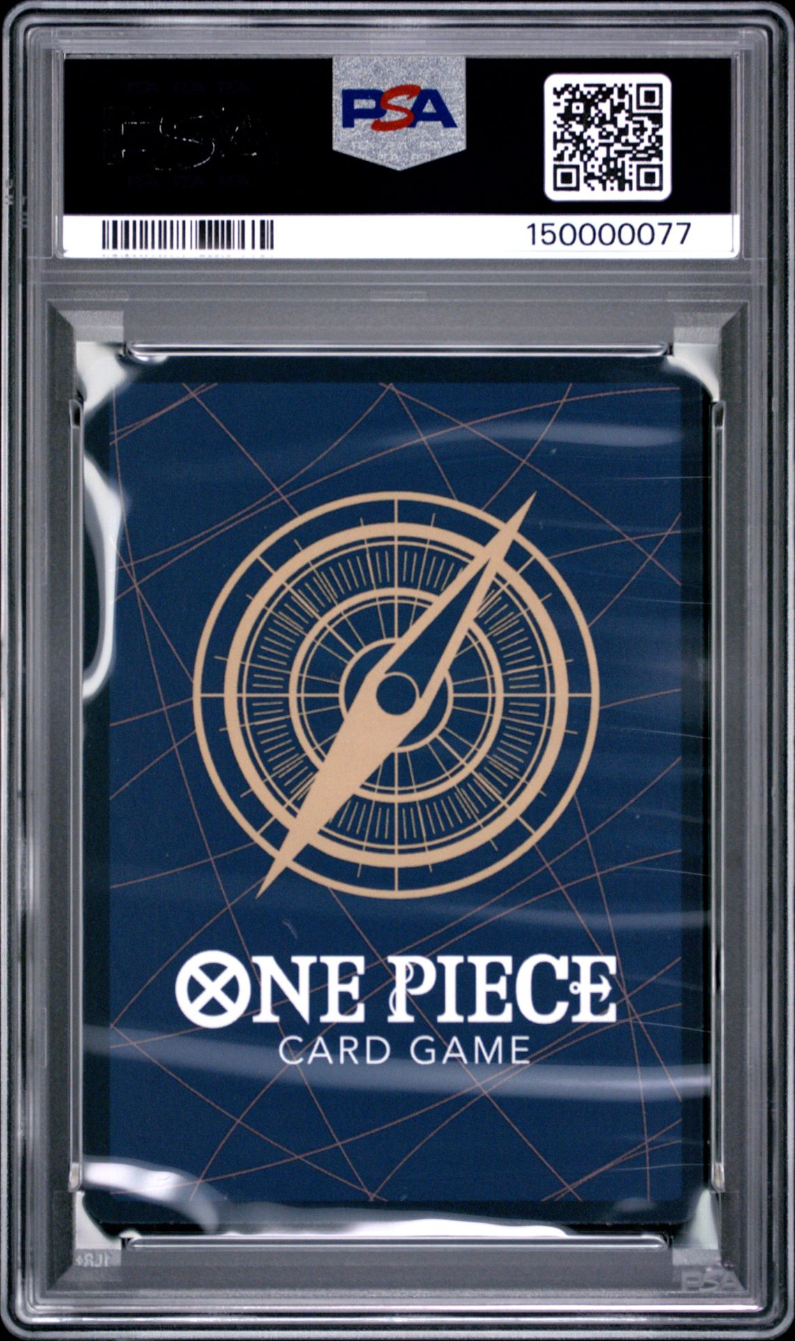 2024 One Piece Promos Monkey D. Luffy #006 (Treasure Boosters Set) Gem Mt 10 back view - PSA certificate #150000077