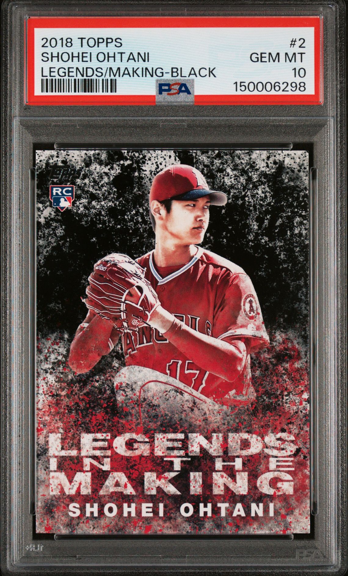 2018 Topps #2 Shohei Ohtani front