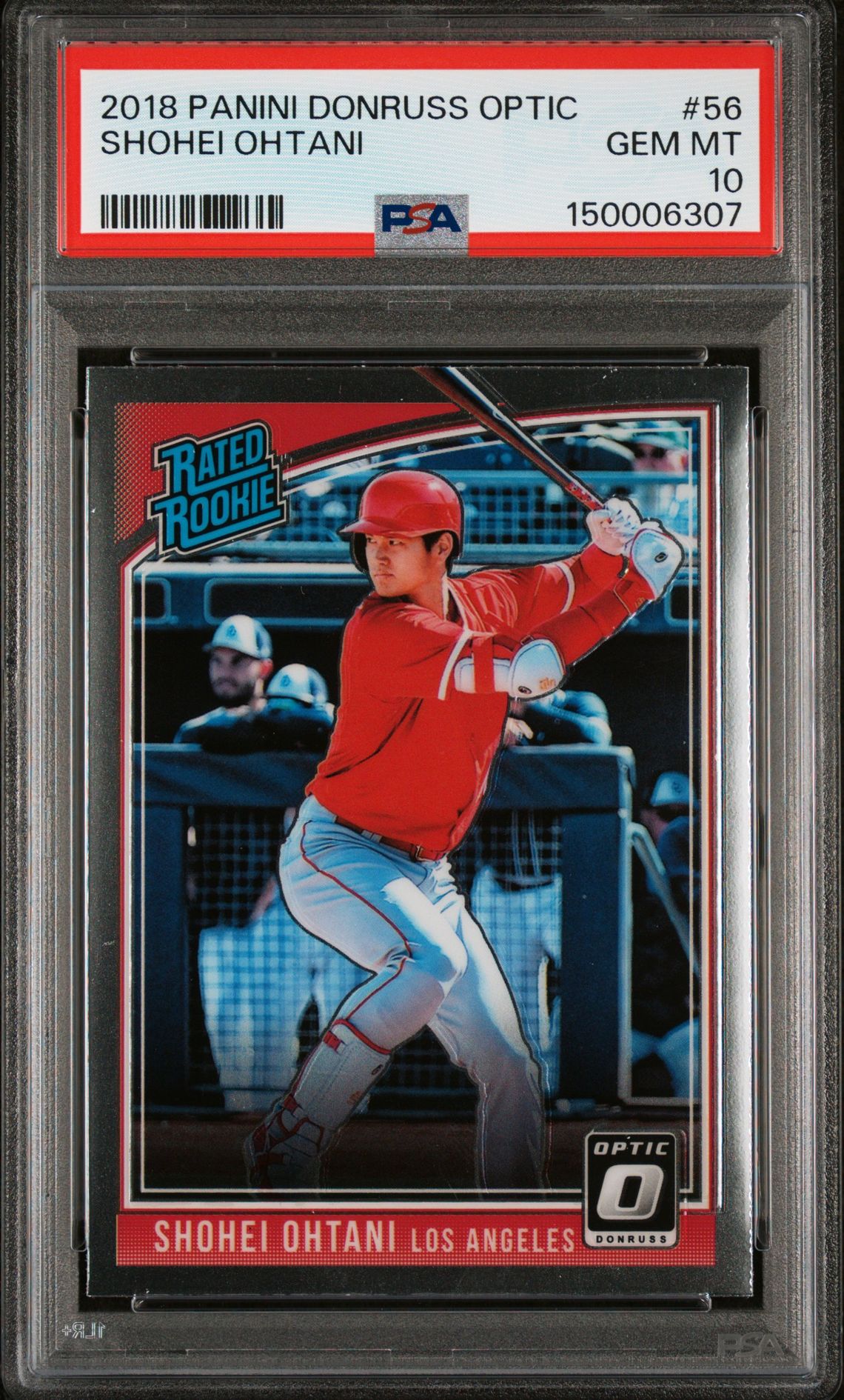 2018 Panini PANINI DONRUSS OPTIC #56 Shohei Ohtani front