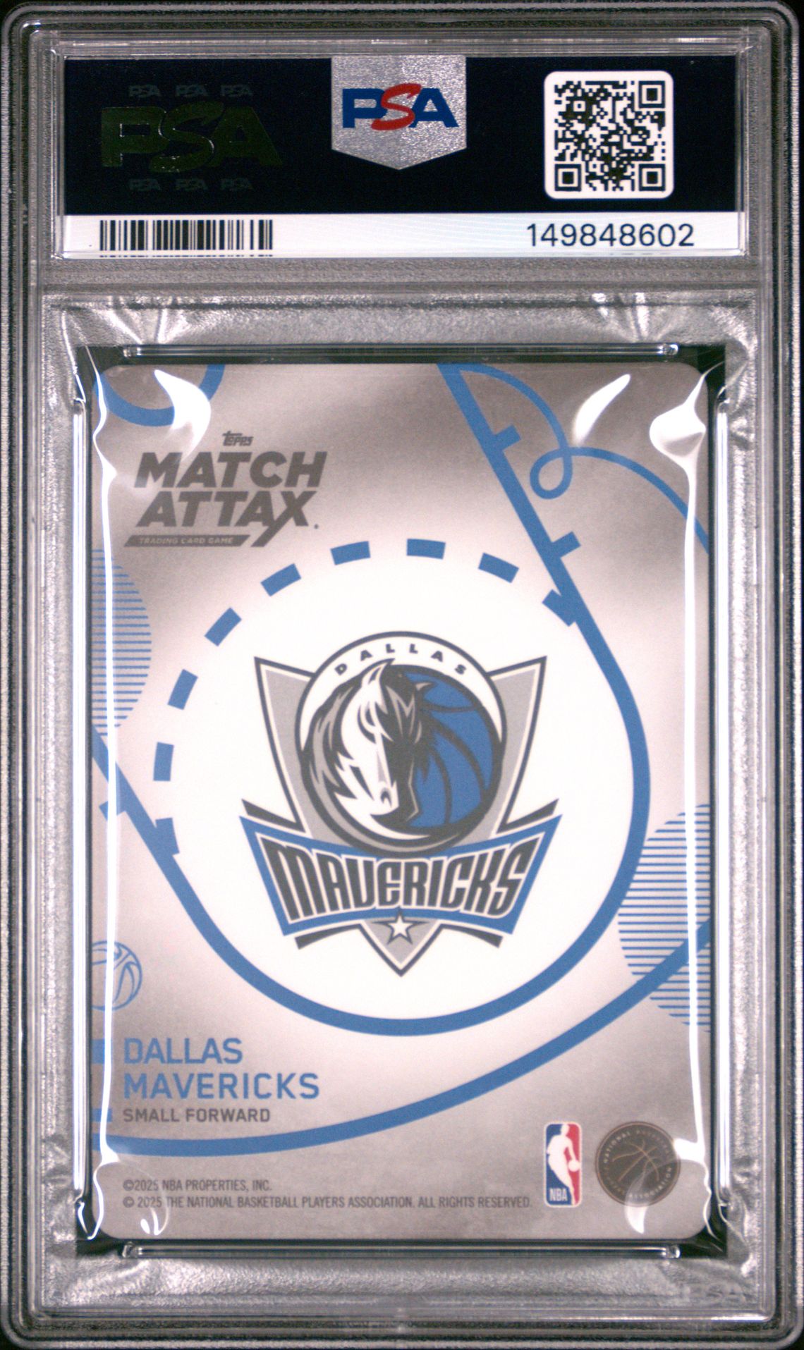 2025 Topps Match Attax In Motion Cooper Flagg #Kicf Nm-Mt 8 back