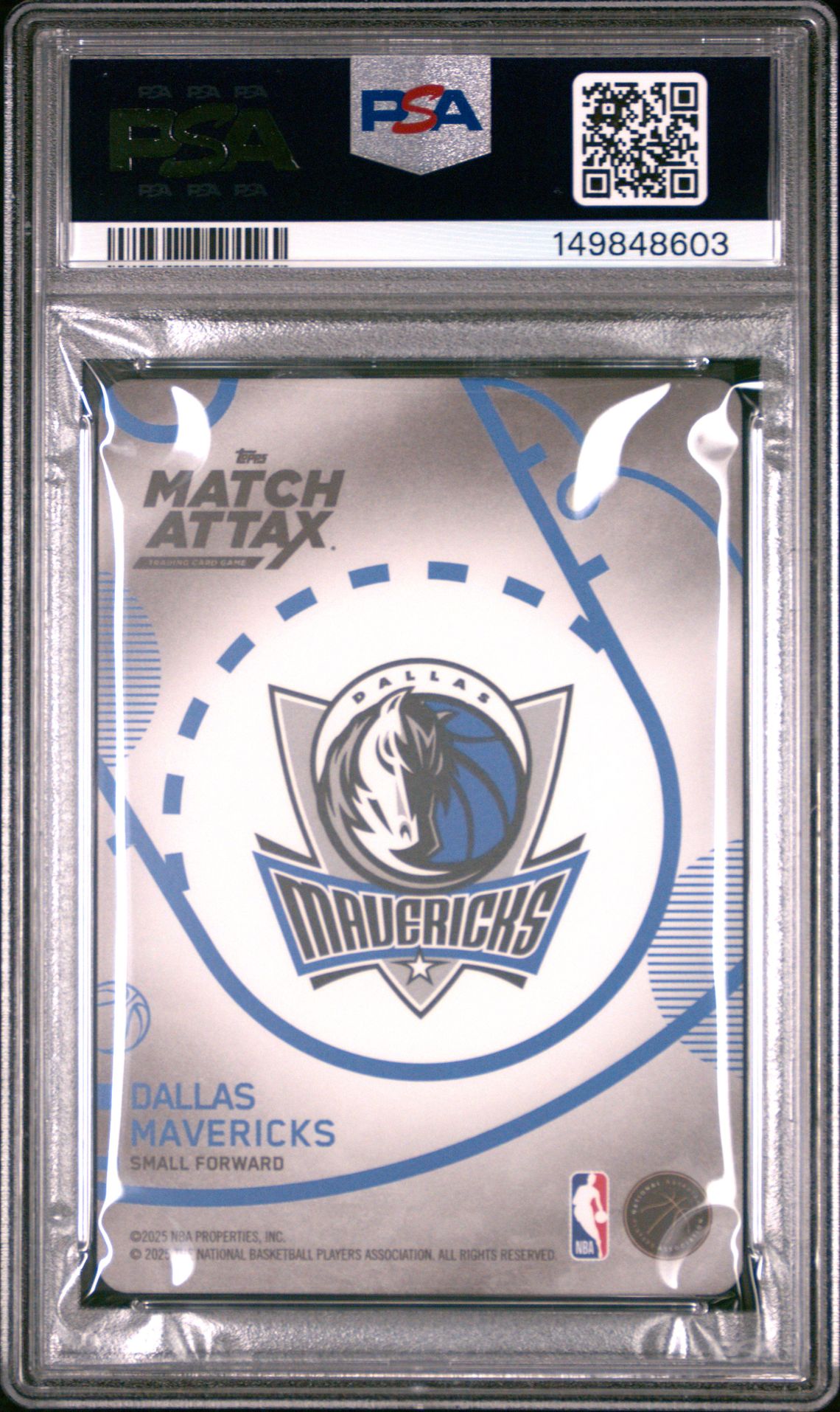 2025 Topps Match Attax In Motion Cooper Flagg #Kicf Nm-Mt 8 back