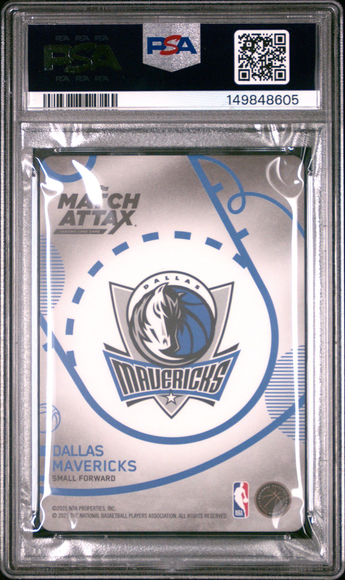 2025 Topps Match Attax In Motion Cooper Flagg #Kicf Nm-Mt 8 back
