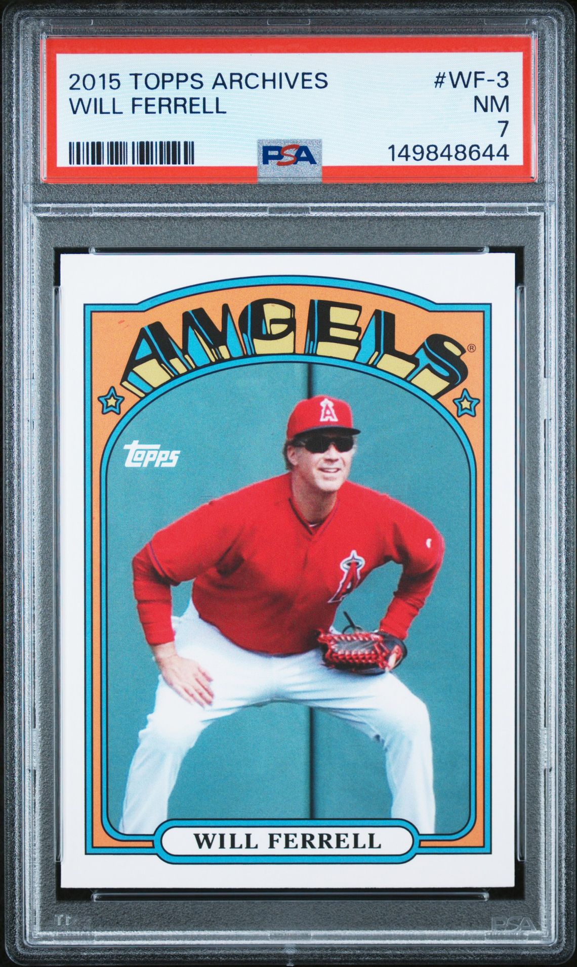 2015 Topps Archives Will Ferrell Will Ferrell #Wf-3 Nm 7 front