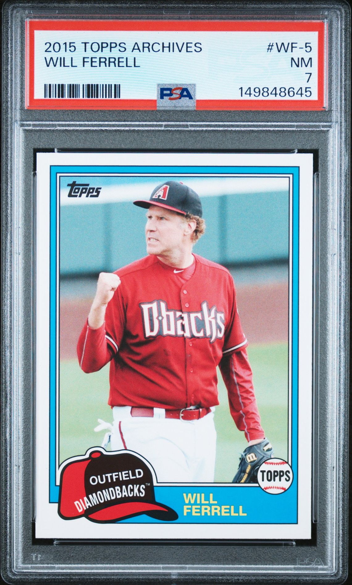 2015 Topps Archives Will Ferrell Will Ferrell #Wf-5 Nm 7 front