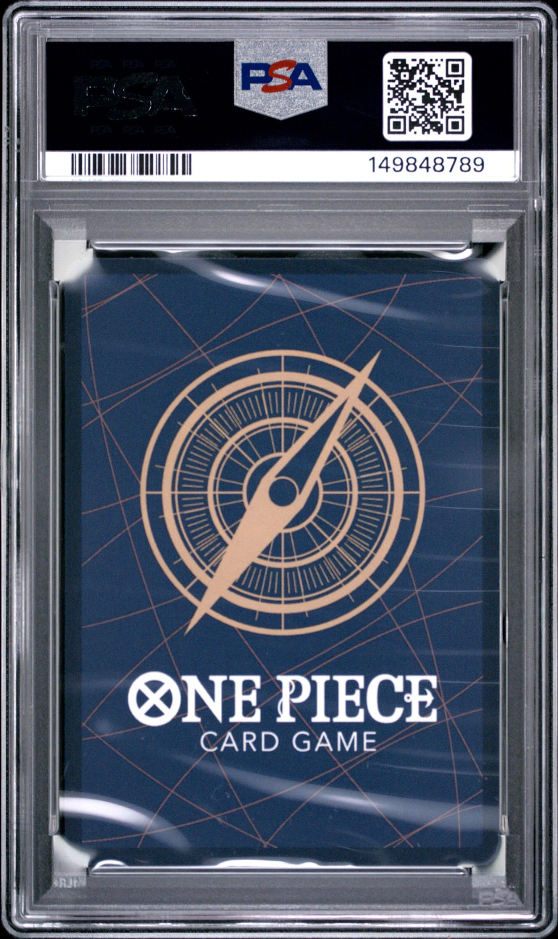 2026 One Piece Op14-Eb04-The Azure Sea's Seven Monkey D. Luffy #013 (Alternate Art) Gem Mt 10 back