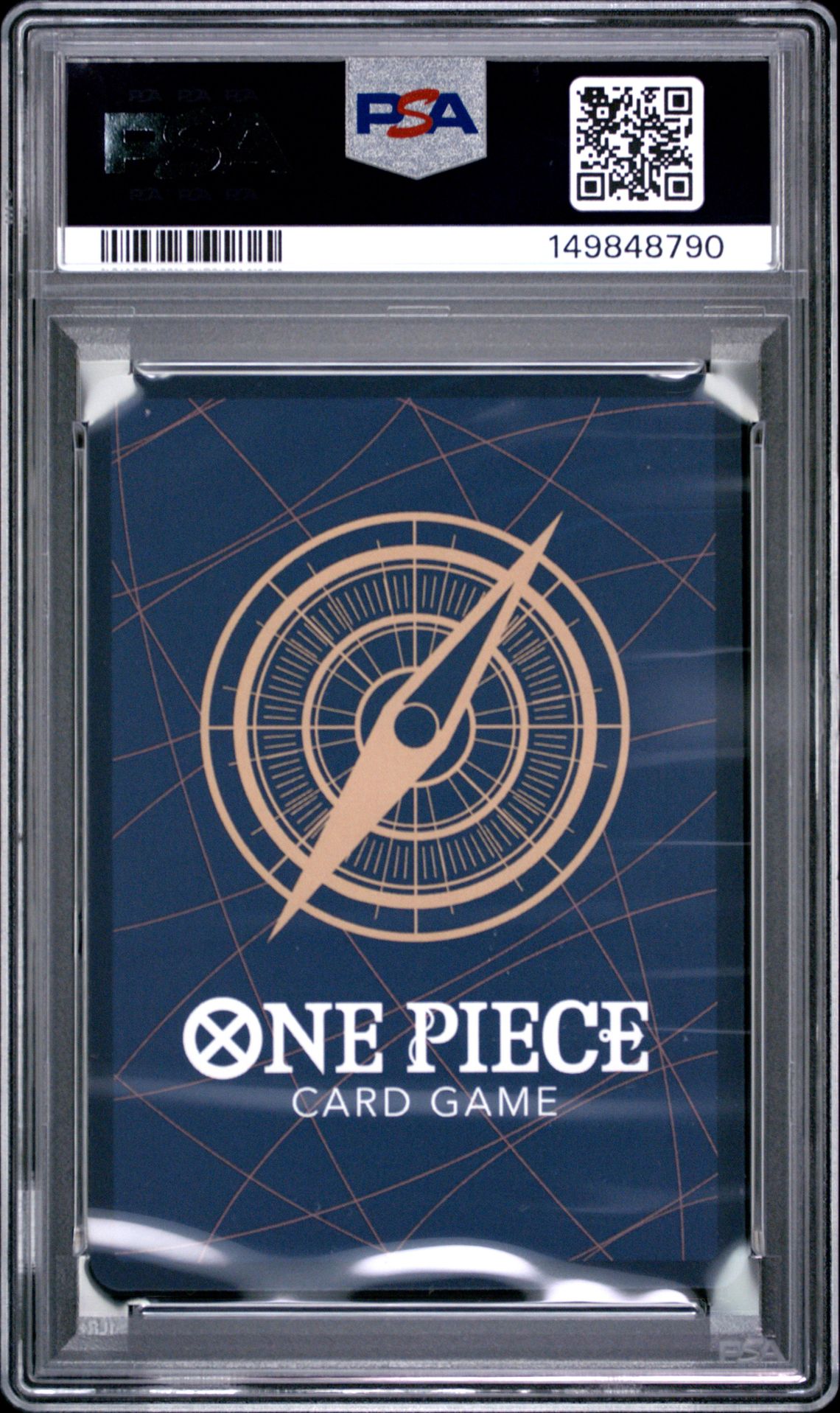 2026 One Piece Op14-Eb04-The Azure Sea's Seven Monkey D. Luffy #013 (Alternate Art) Gem Mt 10 back