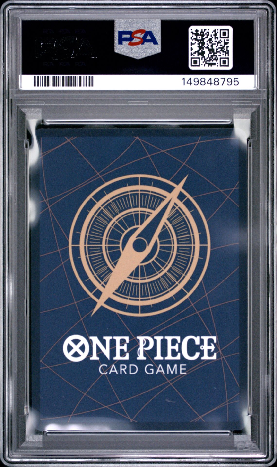 2026 One Piece Op14-Eb04-The Azure Sea's Seven Crocodile #120 (Alternate Art) Gem Mt 10 back