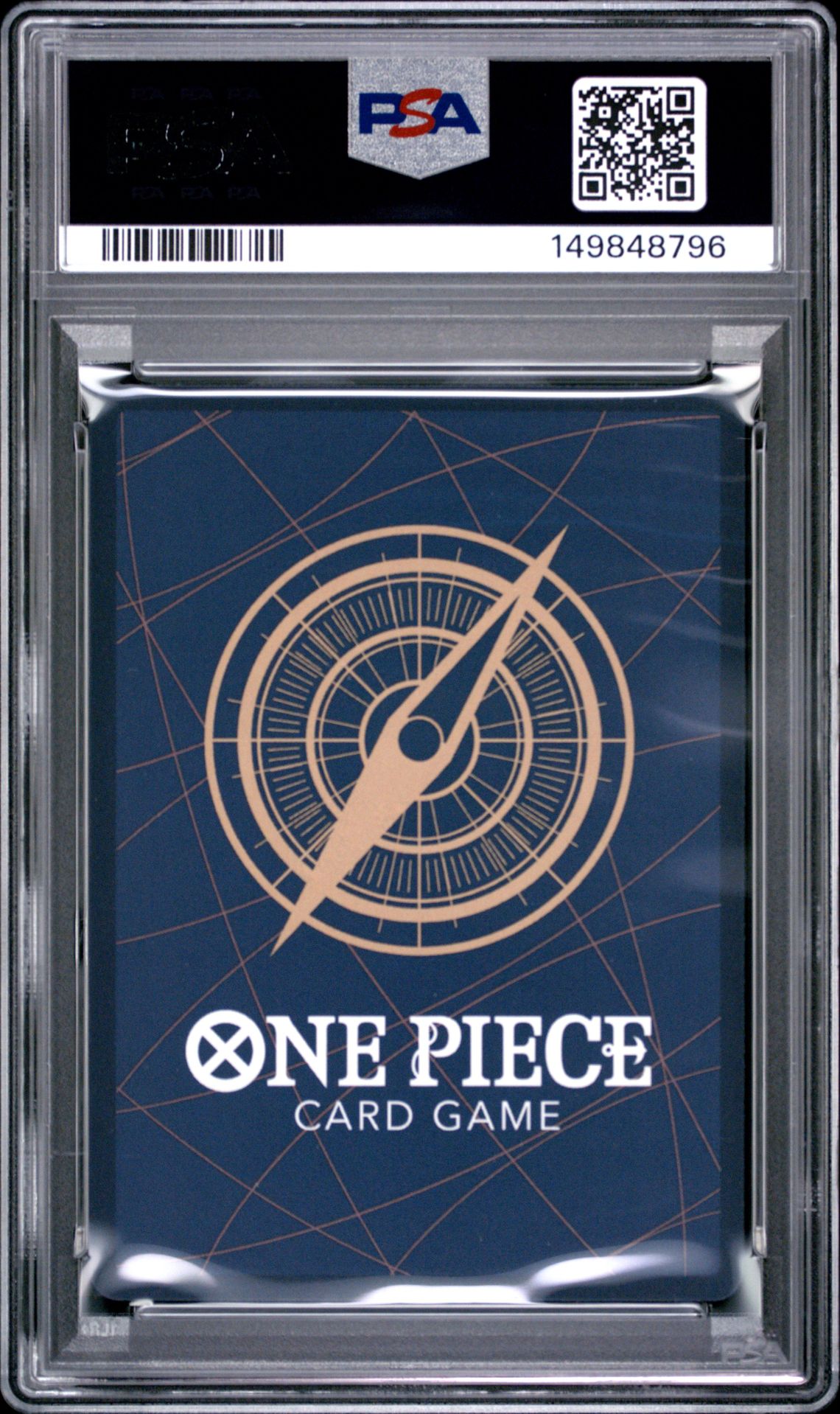 2026 One Piece Op14-Eb04-The Azure Sea's Seven Crocodile #120 (Alternate Art) Gem Mt 10 back