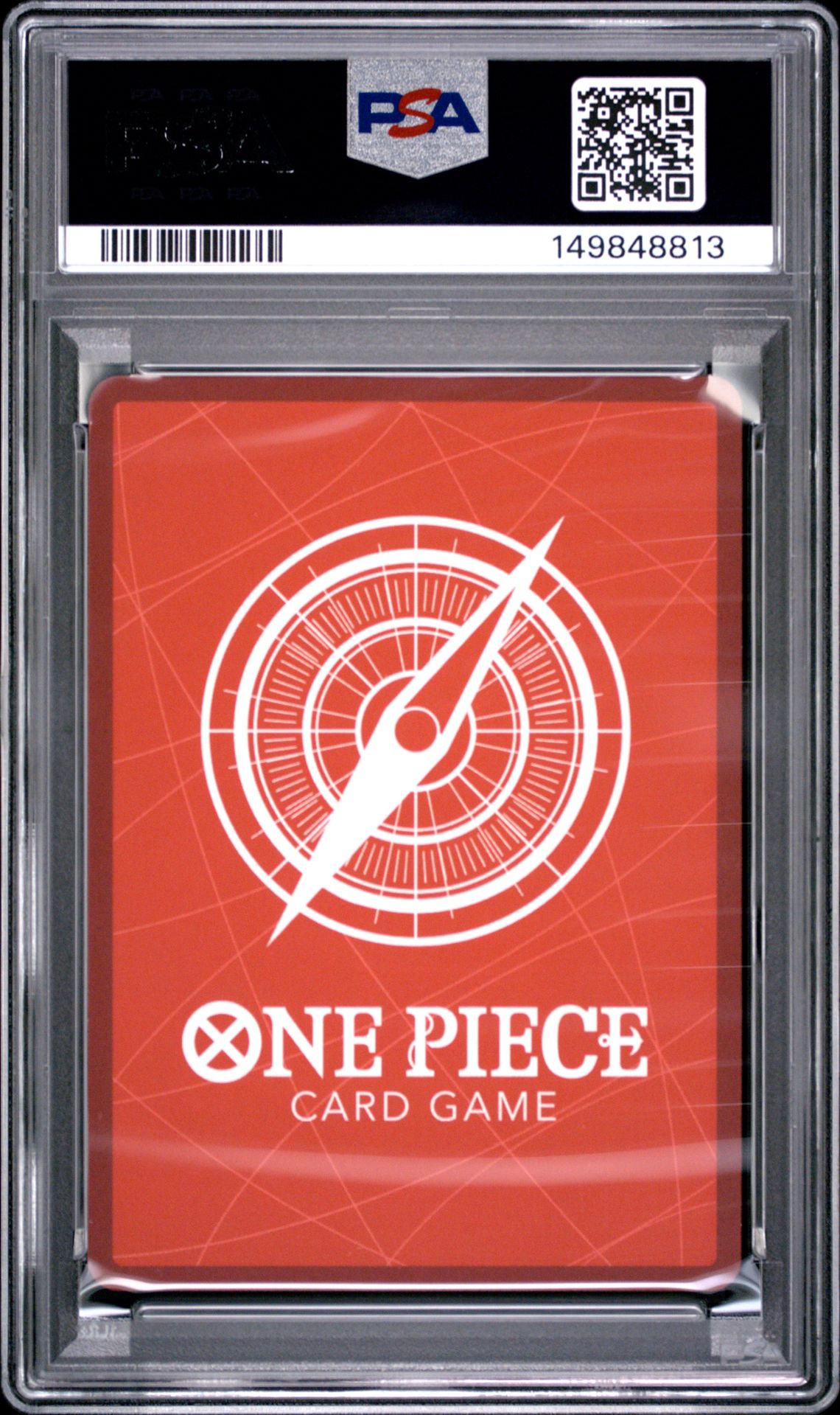 2025 One Piece Op11-A Fist Of Divine Speed Monkey D. Luffy #040 (Alternate Art) Gem Mt 10 back