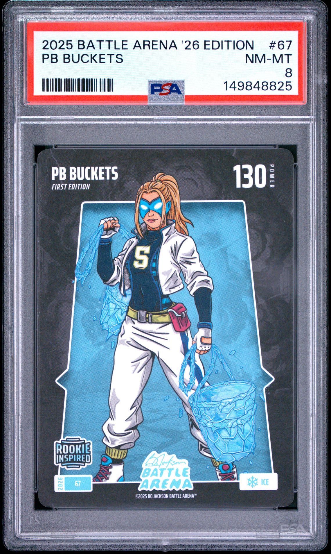 2025 Bo Jackson Battle Arena 2026 Edition Pb Buckets #67 Nm-Mt 8 front