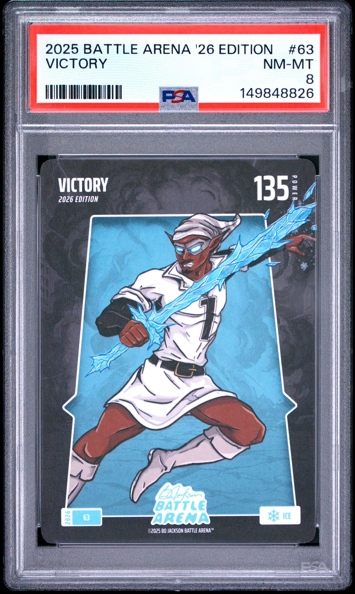 2025 Bo Jackson Battle Arena 2026 Edition Victory #63 Nm-Mt 8 front