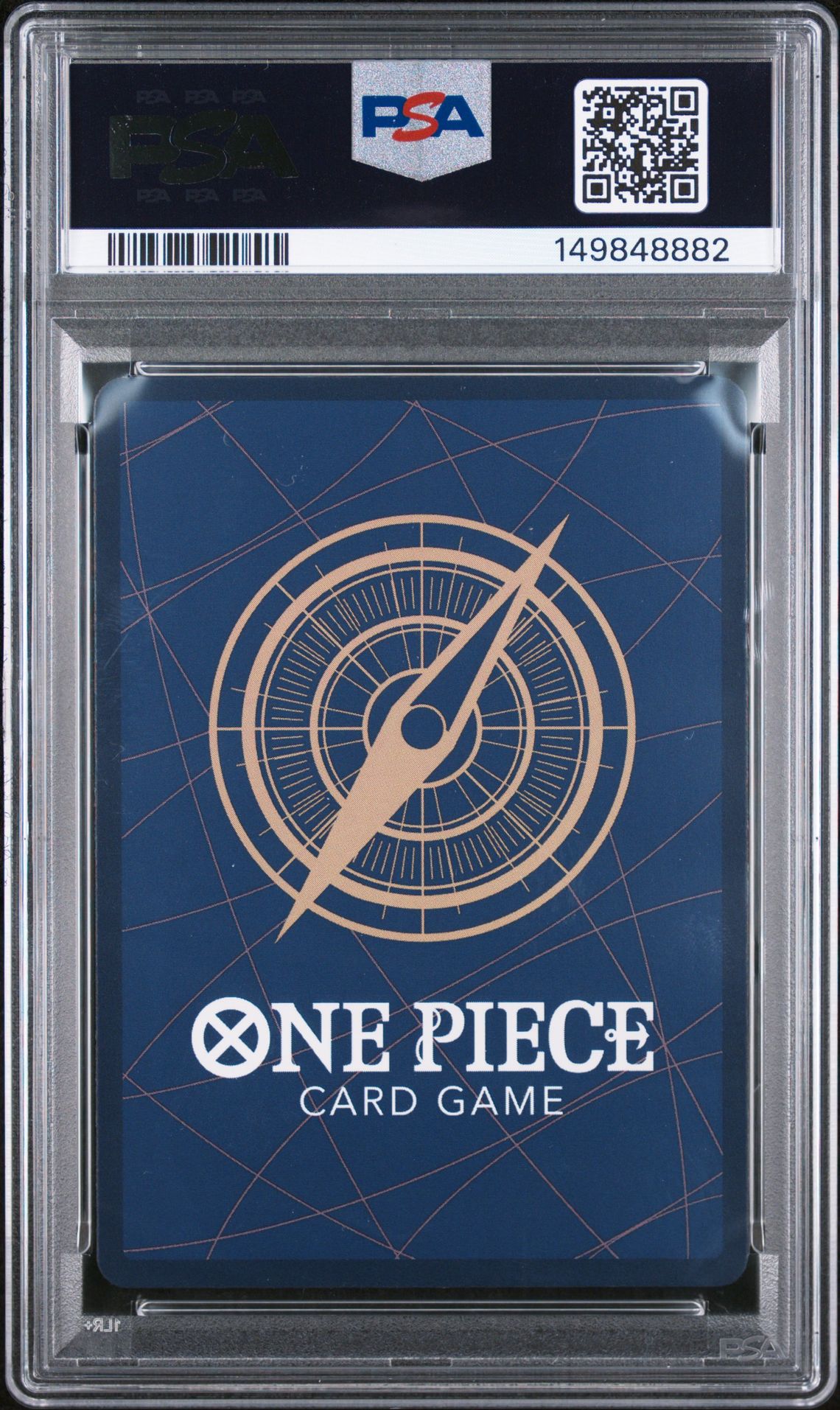 2025 ONE PIECE OP10-ROYAL BLOOD MONKEY D. LUFFY  118 GEM MT 10 back