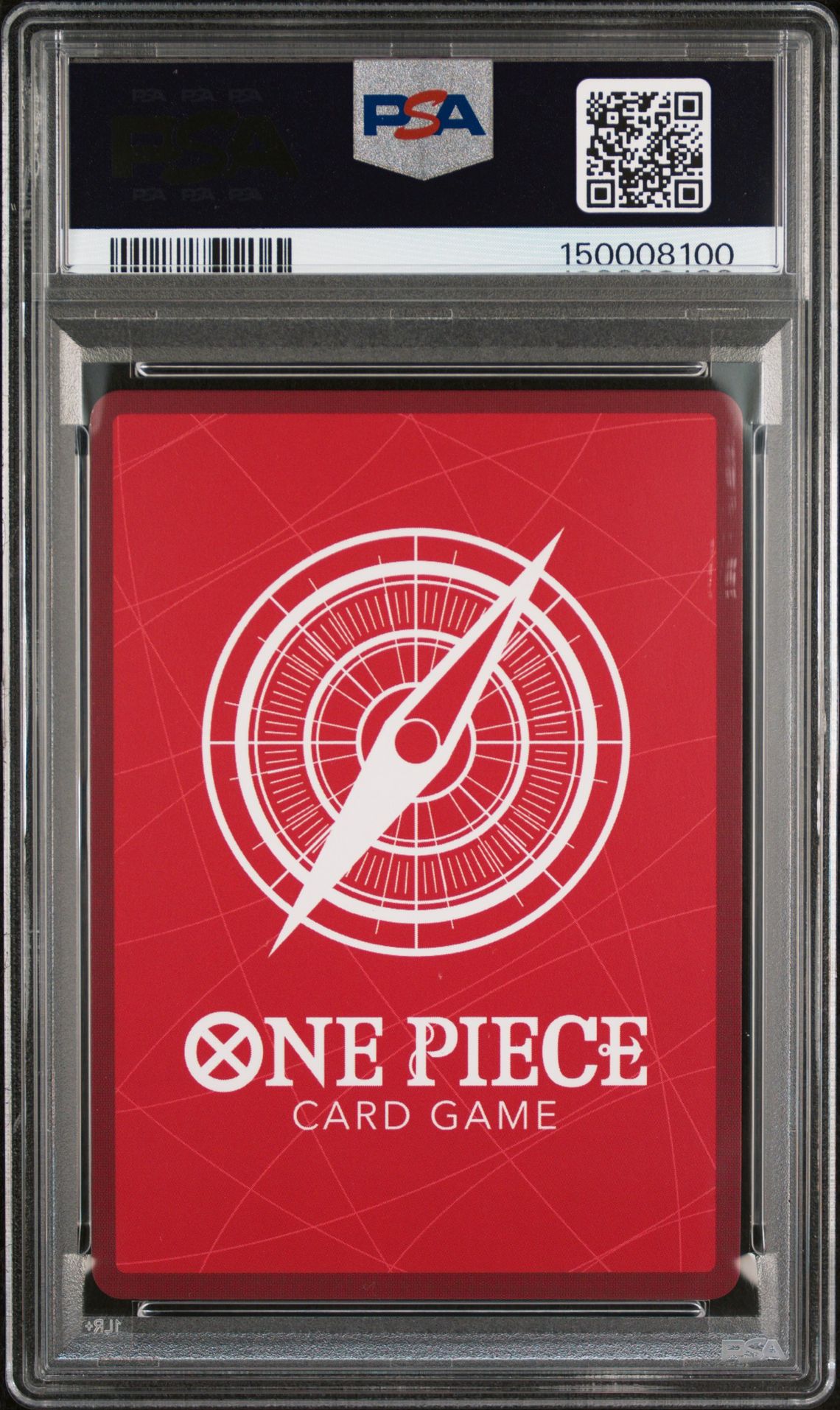 2026 One Piece Op14-Eb04-The Azure Sea's Seven Boa Hancock #041 (Alternate Art) Gem Mt 10 back view - PSA certificate #150008100