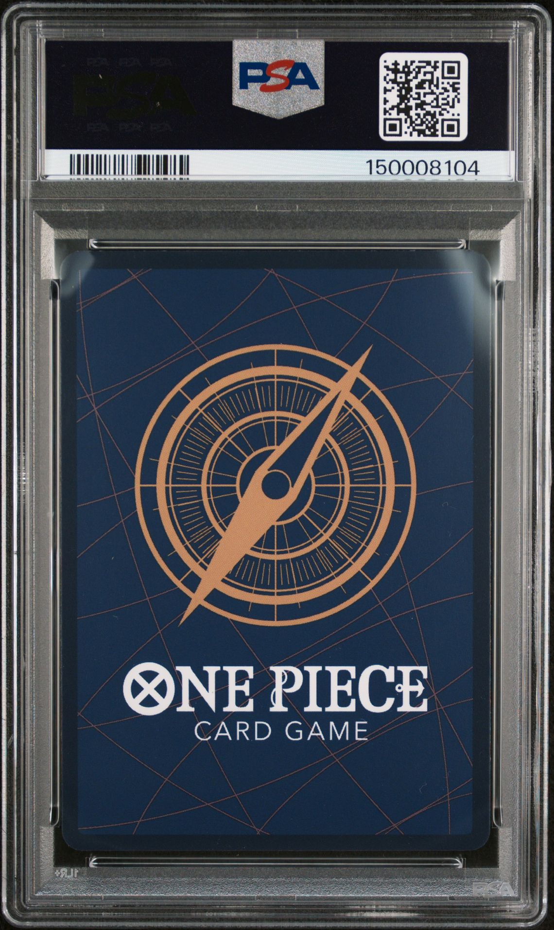 2024 One Piece Op07-500 Years In The Future Monkey D. Luffy #109 (Alternate Art) Gem Mt 10 back