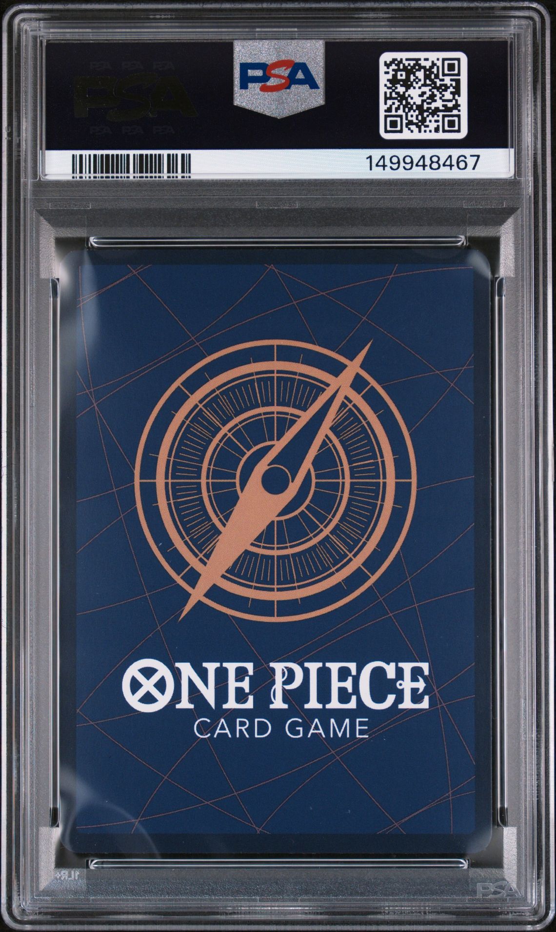 2023 One Piece Op05-Awakening Of The New Era Monkey D. Luffy #119 (Alternate Art) Gem Mt 10 back