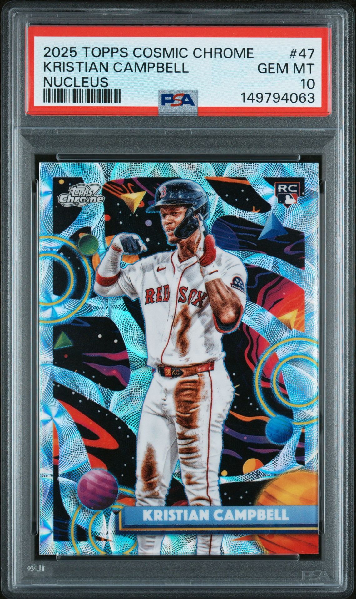 2025 Topps TOPPS COSMIC CHROME Gold #47 Kristian Campbell front