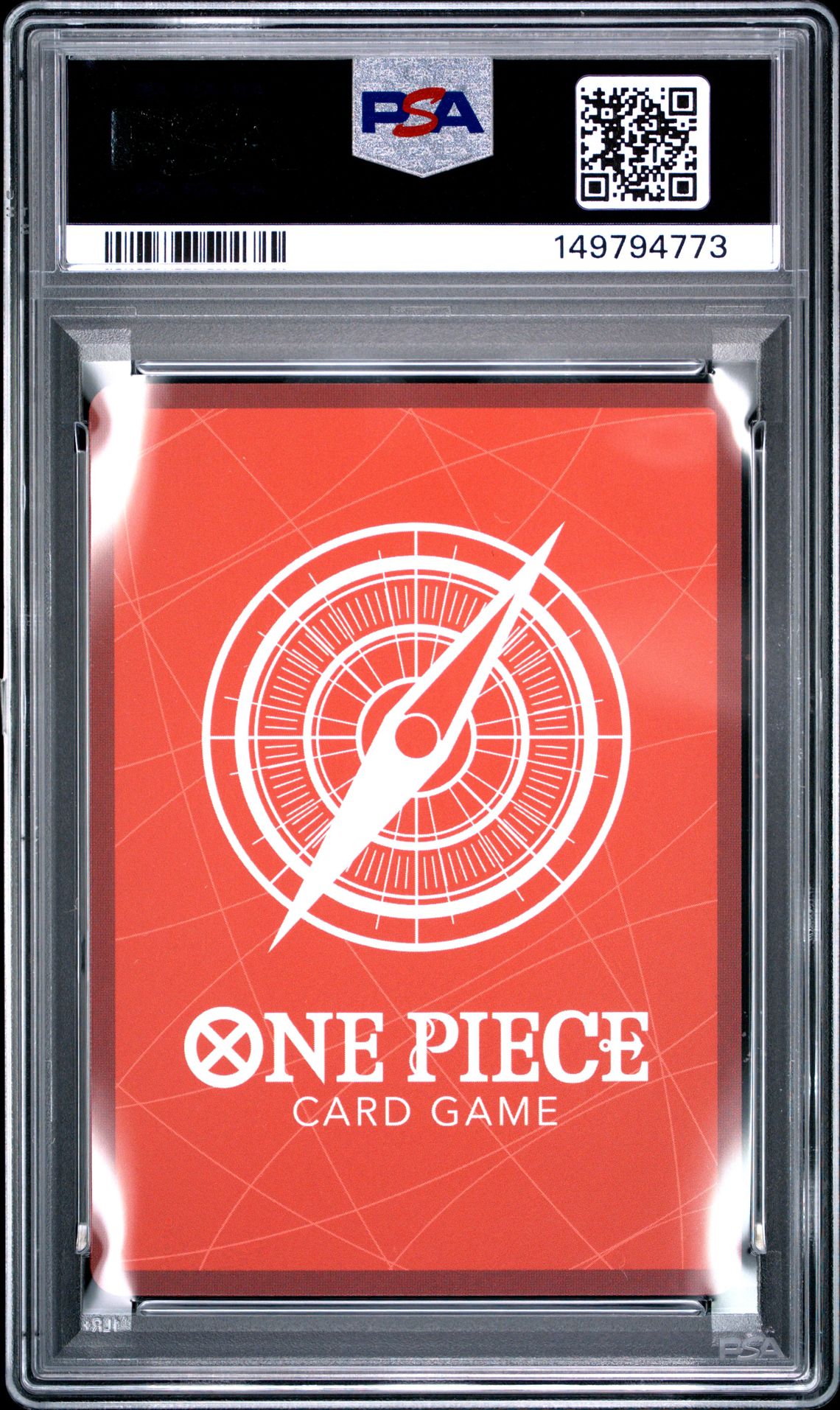 2025 One Piece Promos Shanks #001 (Psa Magazine Exclusive) Gem Mt 10 back