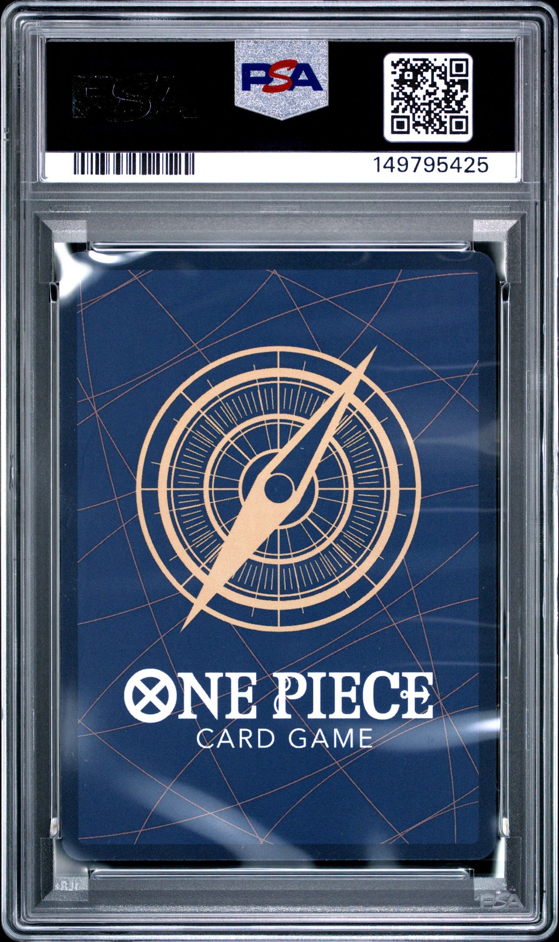 2025 One Piece Op10-Royal Blood Monkey D. Luffy #118 (Alternate Art) Mint 9 back