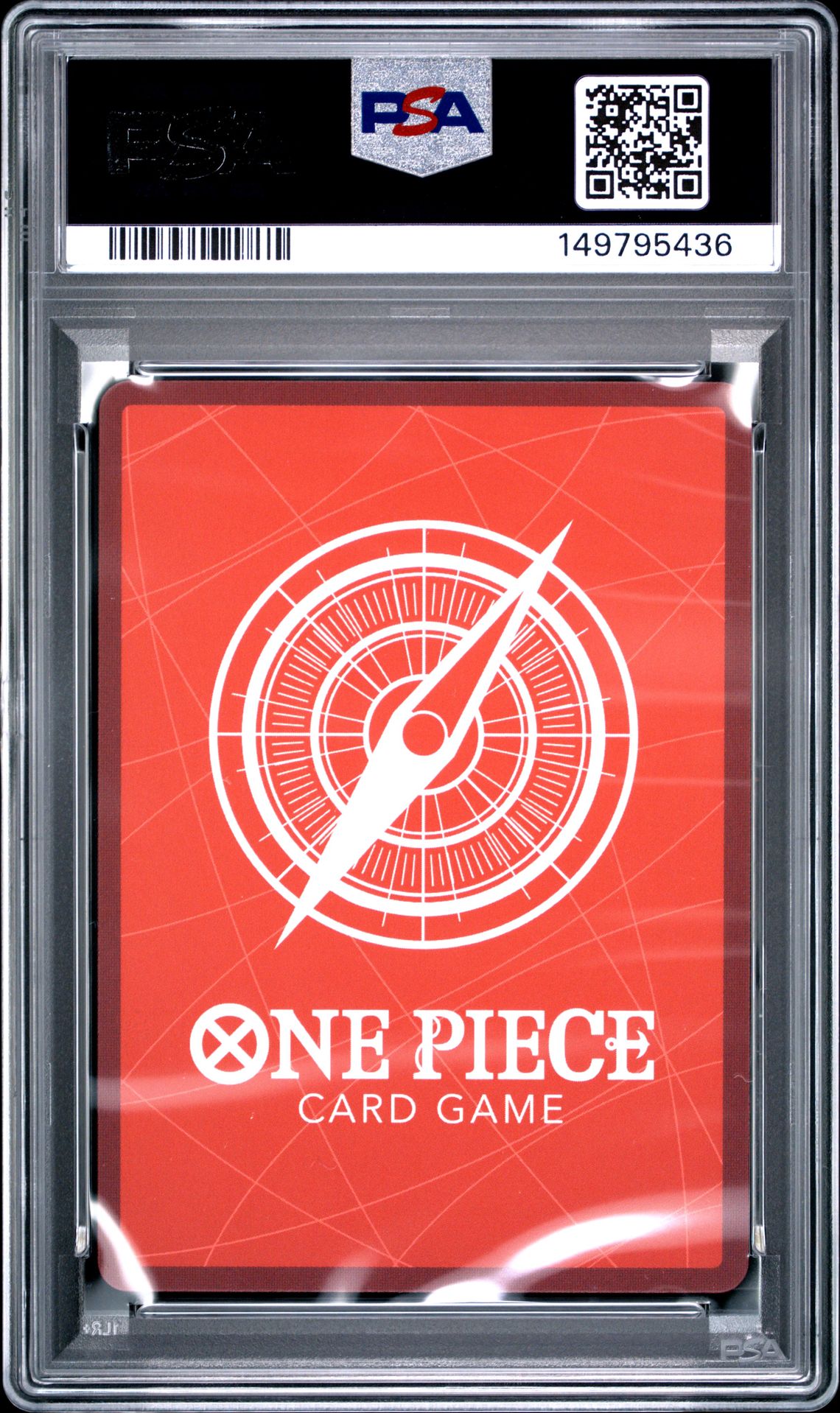 2023 ONE PIECE OP05-AWAKENING OF THE NEW ERA MONKEY D. LUFFY ALTERNATE ART 060 GEM MT 10 back