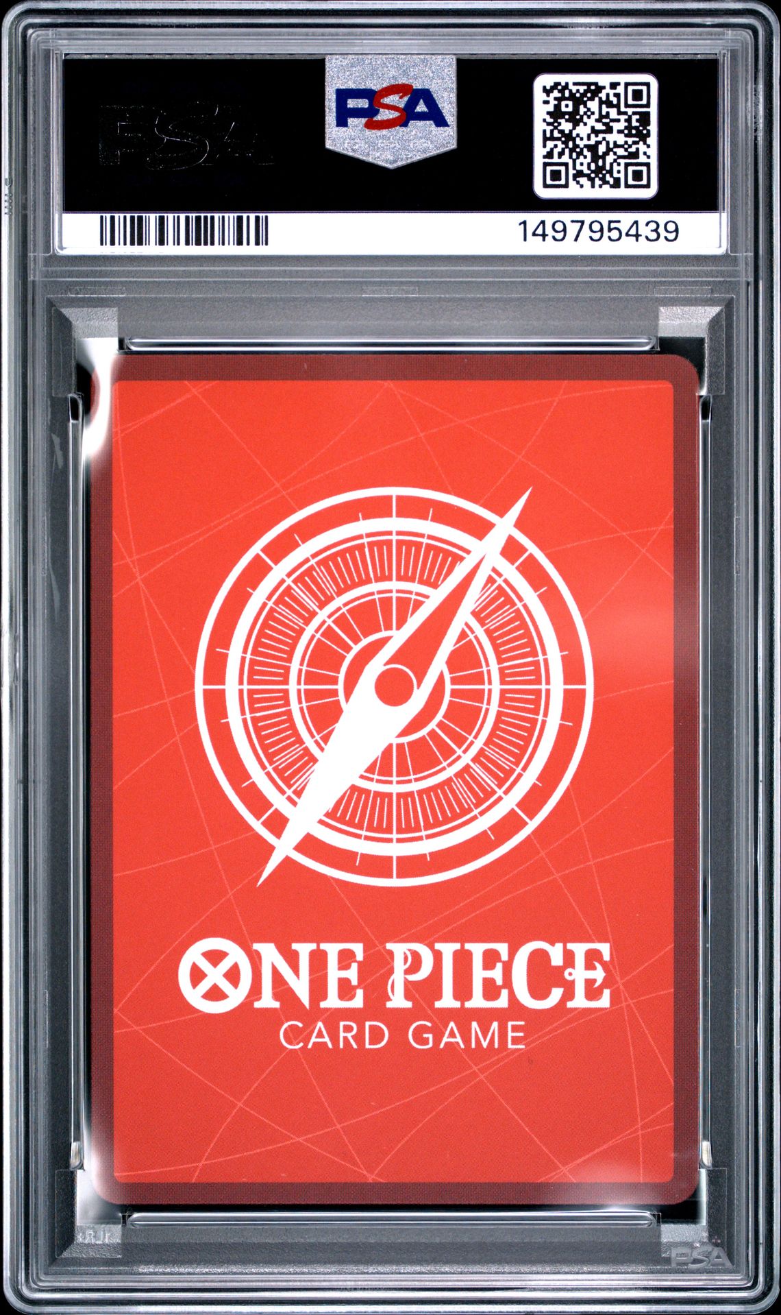 2026 One Piece Starter Deck St29-Egghead Monkey D. Luffy #001 Gem Mt 10 back view - PSA certificate #149795439