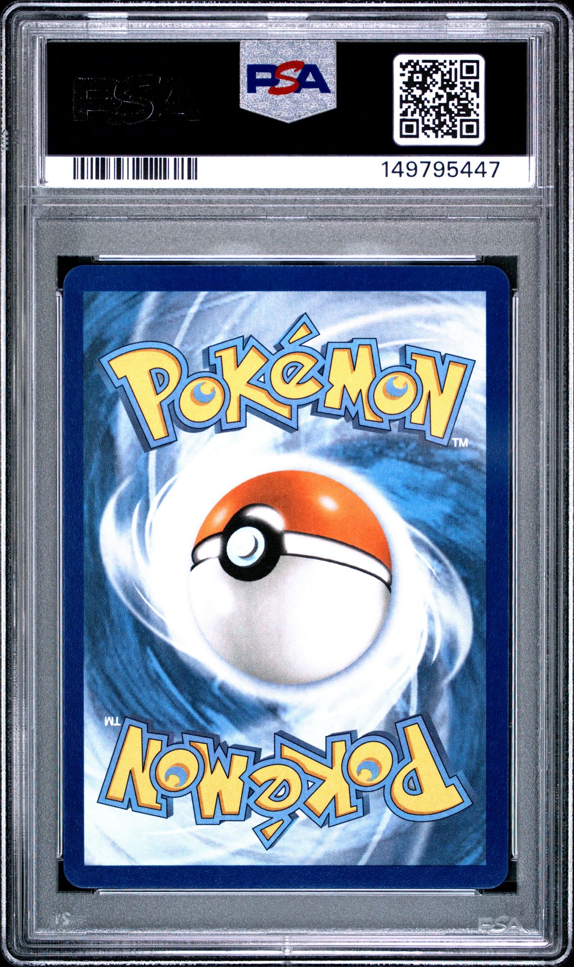 2025 Pokemon Pfl En-Phantasmal Flames Mega Charizard X Ex #109 (Ultra Rare) Gem Mt 10 back view - PSA certificate #149795447