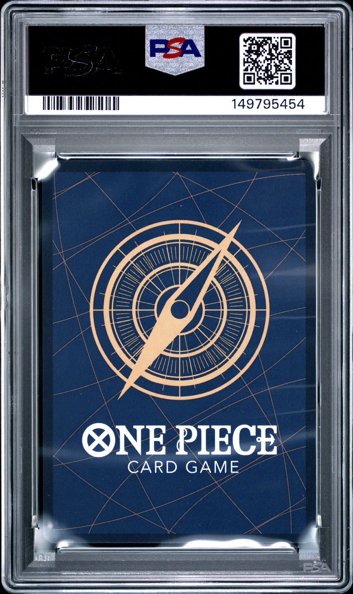 2022 One Piece Starter Deck St01-Straw Hat Crew Nico Robin #008 (Super Pre-Release) Gem Mt 10 back view - PSA certificate #149795454