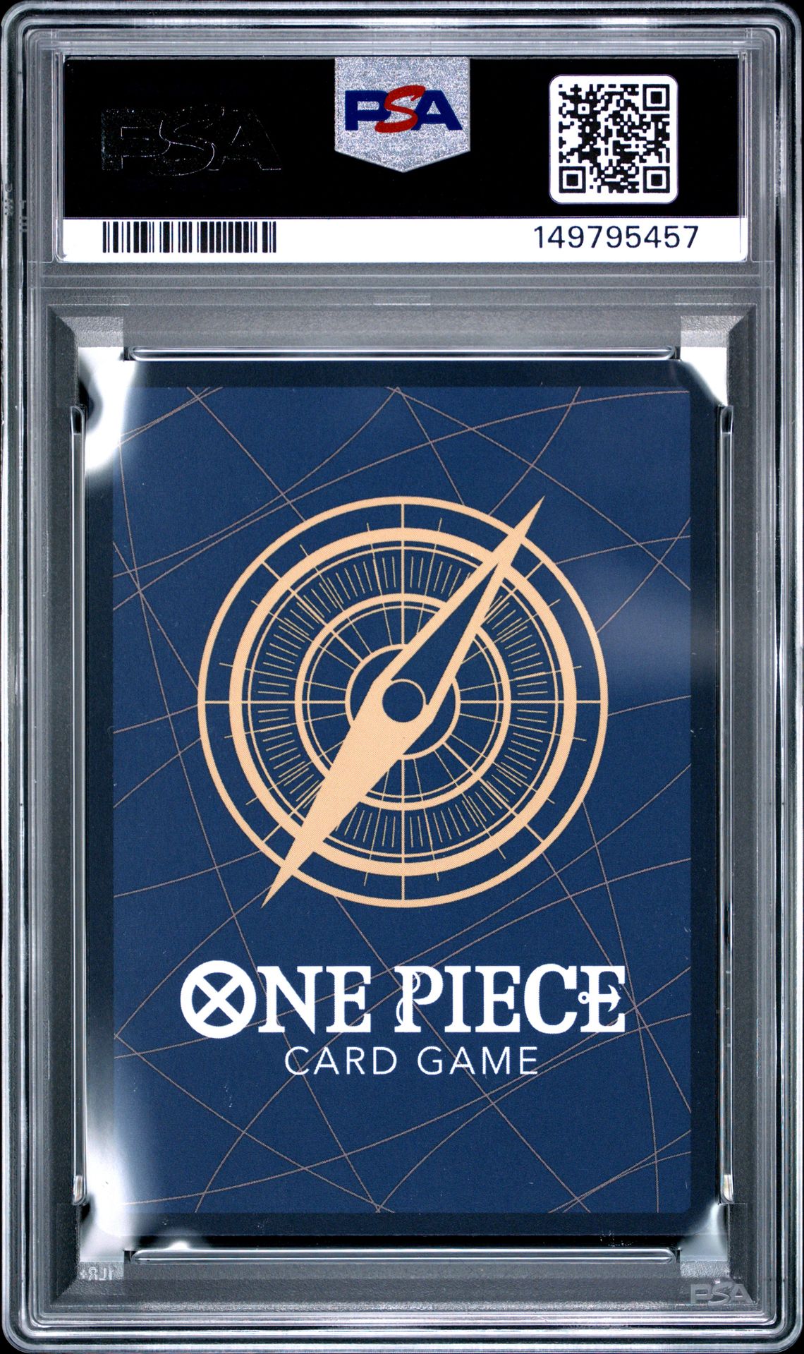 2023 One Piece Ultra Deck St10-The Three Captains Nami #016 Gem Mt 10 back