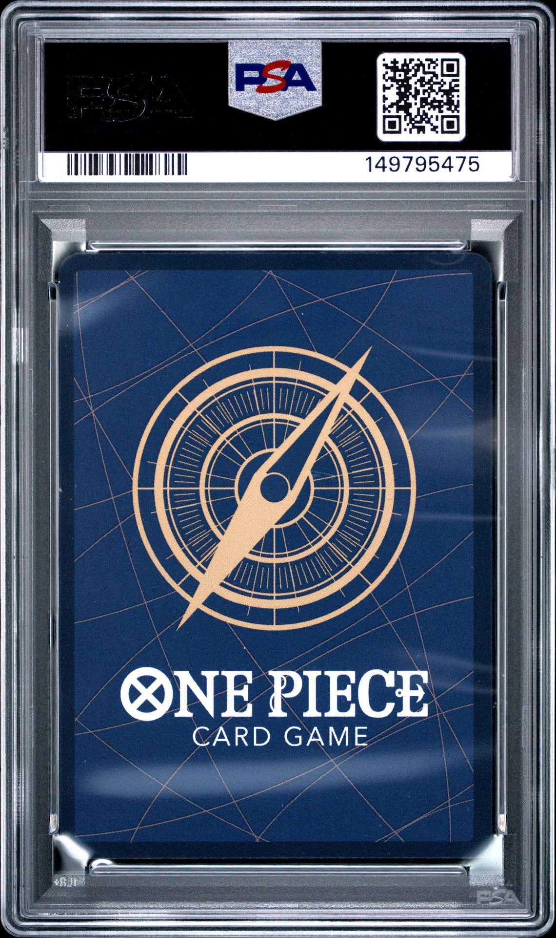 2024 One Piece Ultra Deck St13-The Three Brothers Monkey D. Luffy #015 (Black & White Alt Art) Gem Mt 10 back
