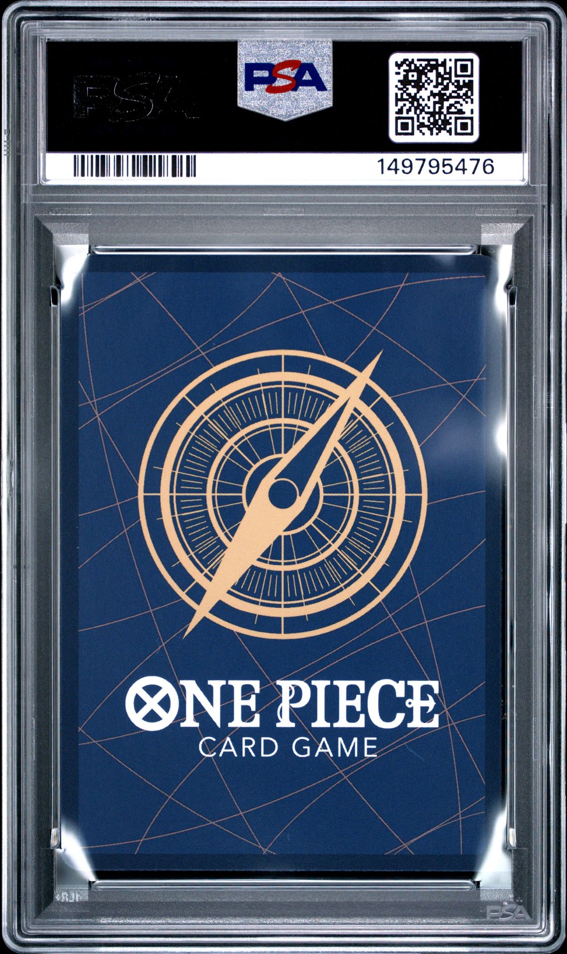 2024 One Piece Op07-500 Years In The Future Monkey D. Luffy #109 (Alternate Art) Gem Mt 10 back