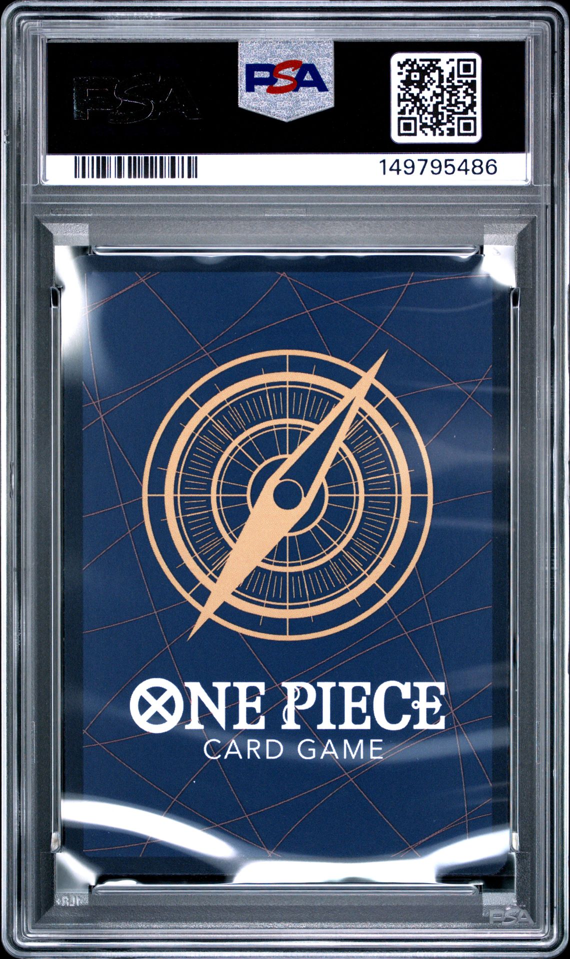 2024 One Piece Op09-Emperors In The New World Buggy #051 (Alternate Art) Gem Mt 10 back view - PSA certificate #149795486