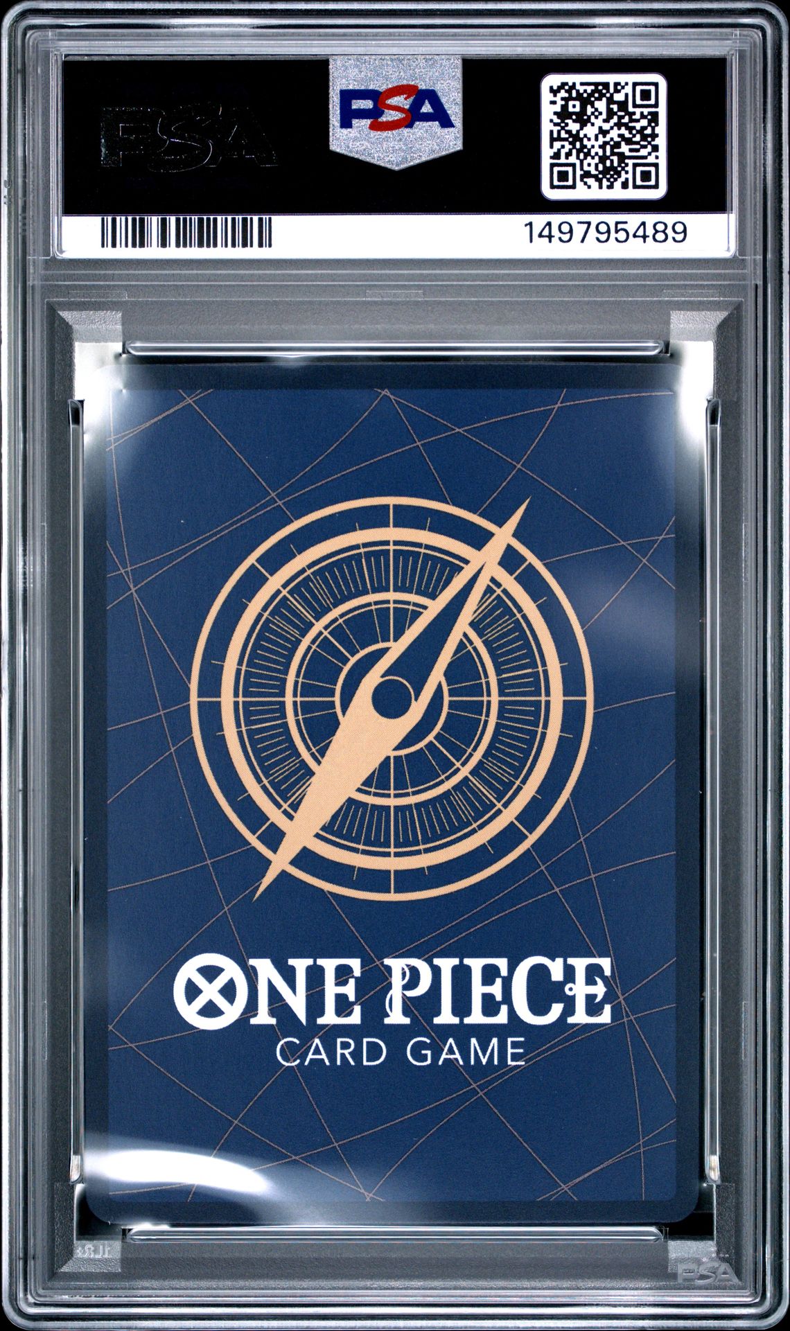 2023 One Piece Op05-Awakening Of The New Era Monkey D. Luffy #012 (1St Anniversary) Gem Mt 10 back view - PSA certificate #149795489