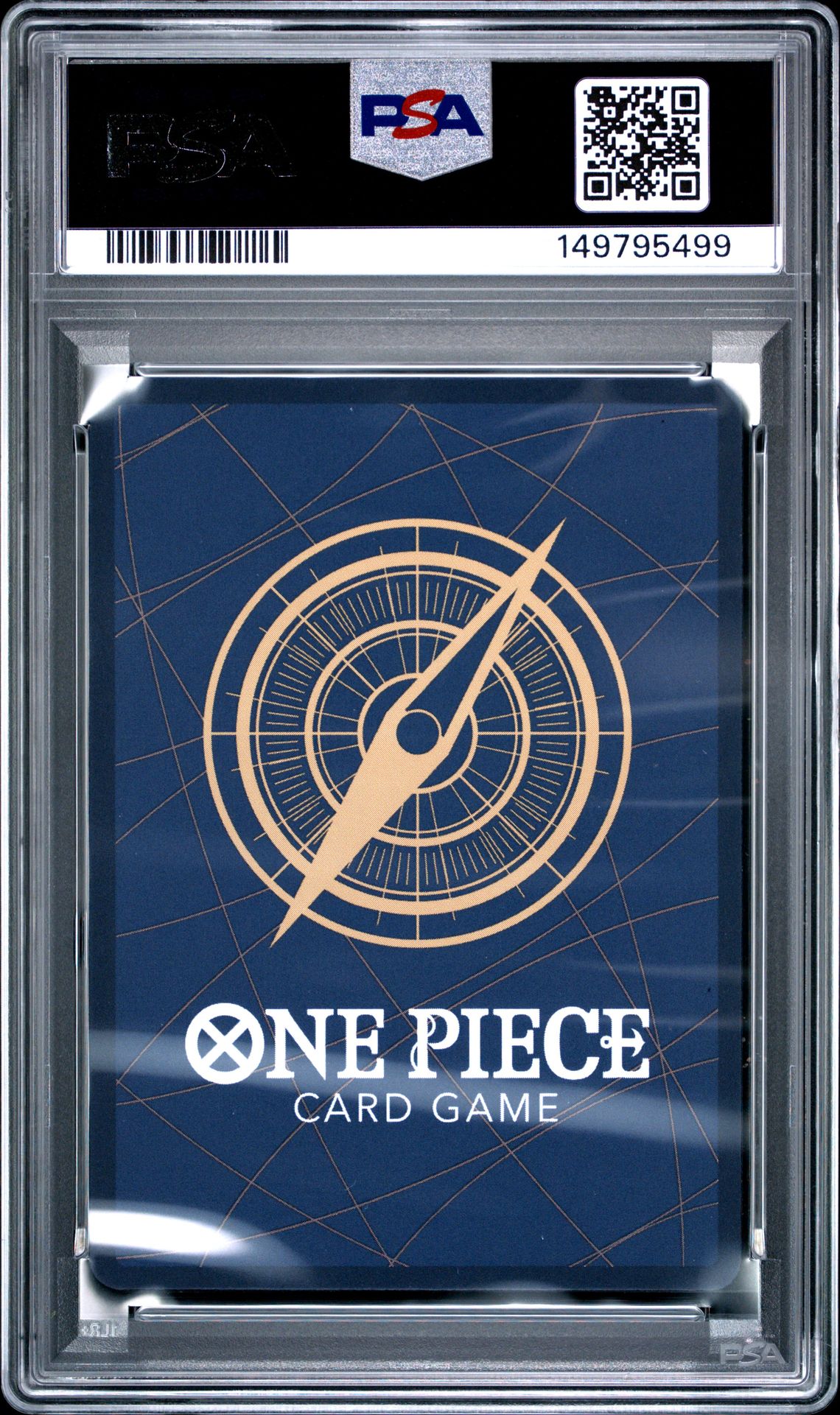 2023 One Piece Premium Card Collection -One Piece Film Red- Roronoa Zoro #013 Gem Mt 10 back view - PSA certificate #149795499