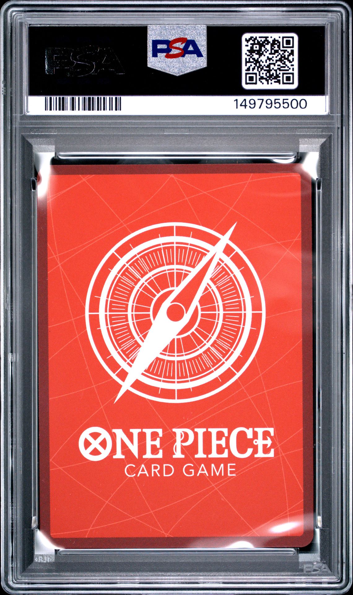 2025 One Piece Op13-Carrying On His Will Jewelry Bonney #100 (Alternate Art) Gem Mt 10 back view - PSA certificate #149795500