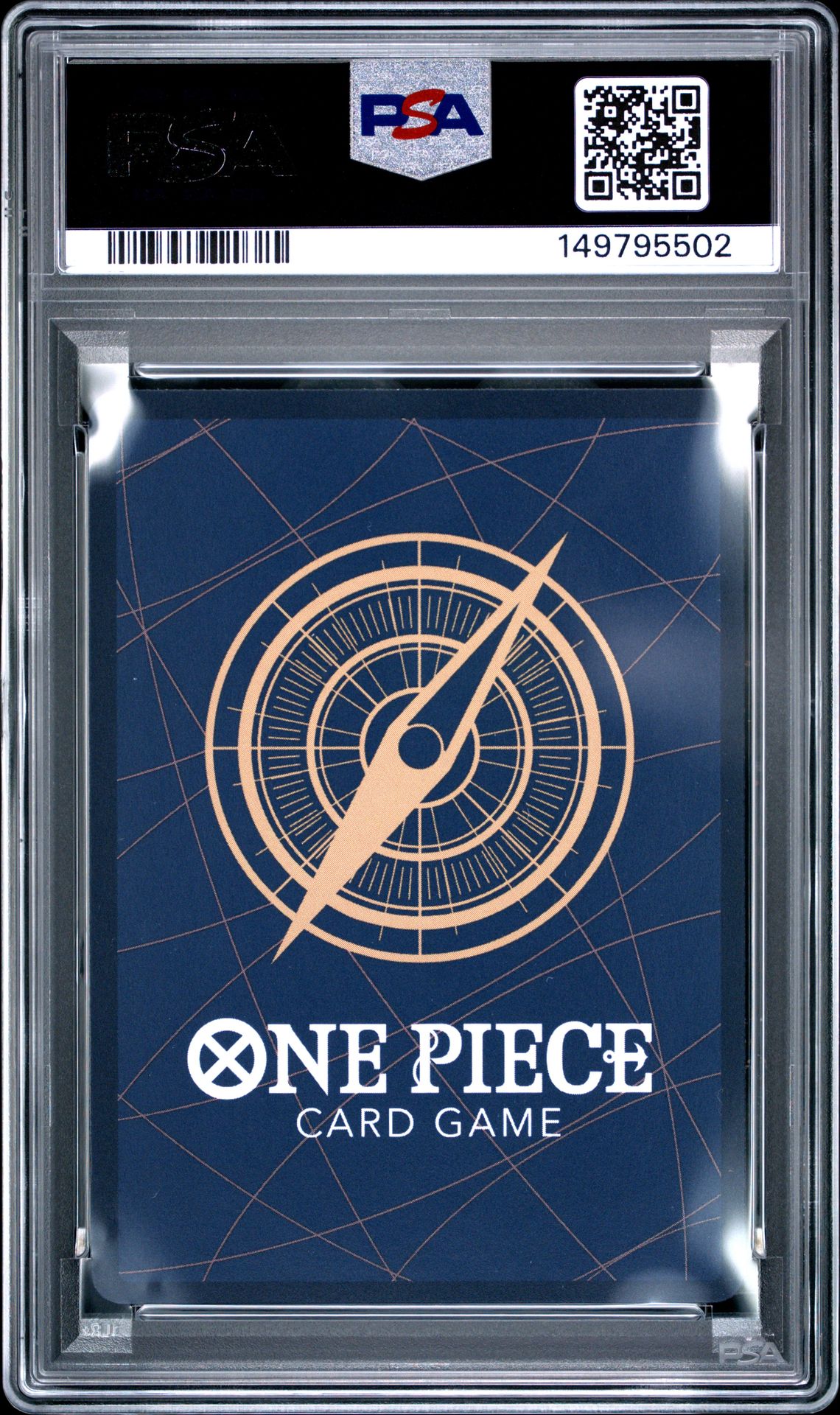 2025 One Piece Op12-Legacy Of The Master Boa Hancock #014 (Alternate Art) Gem Mt 10 back view - PSA certificate #149795502