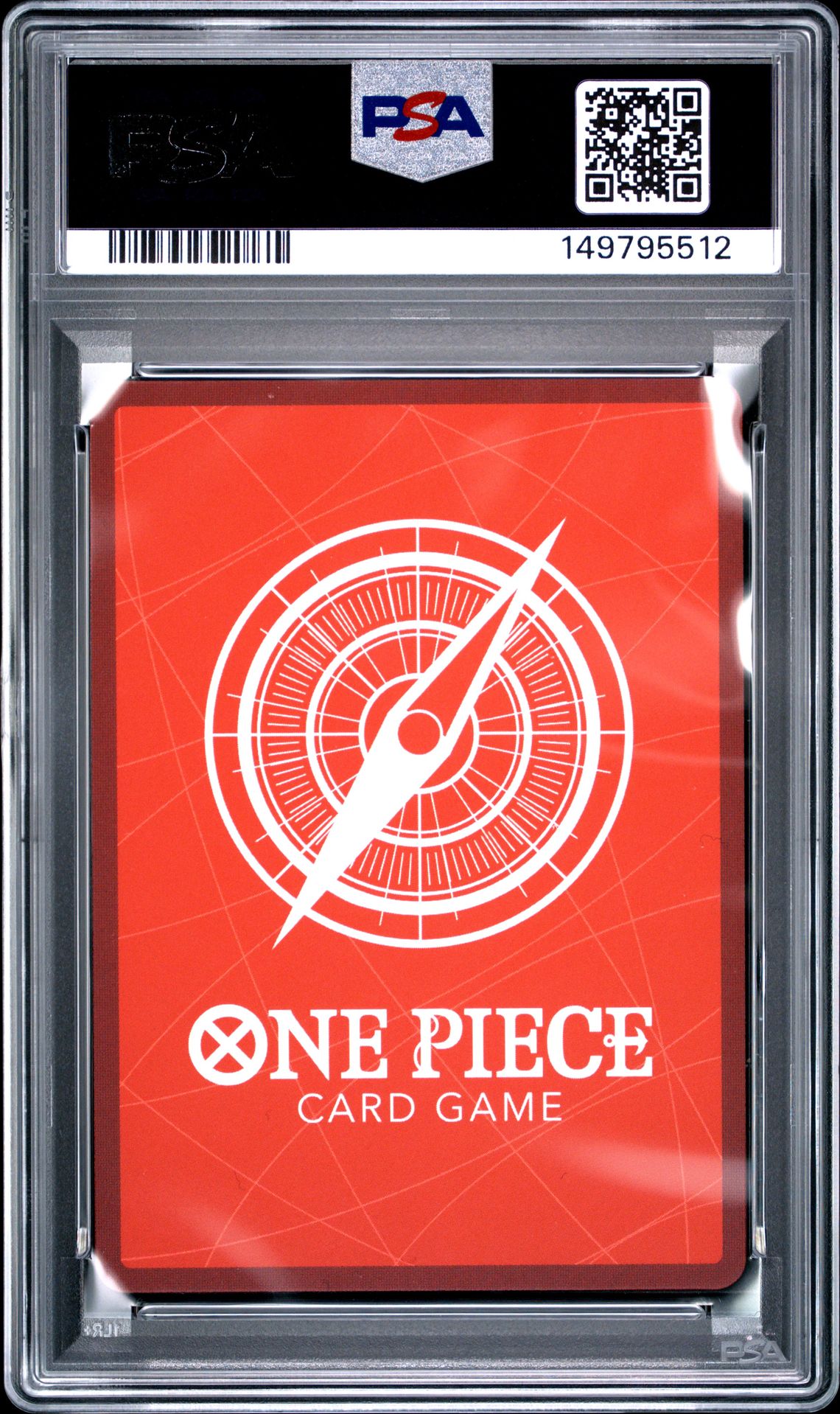 2025 ONE PIECE OP13-CARRYING ON HIS WILL IMU ALTERNATE ART 079 GEM MT 10 back