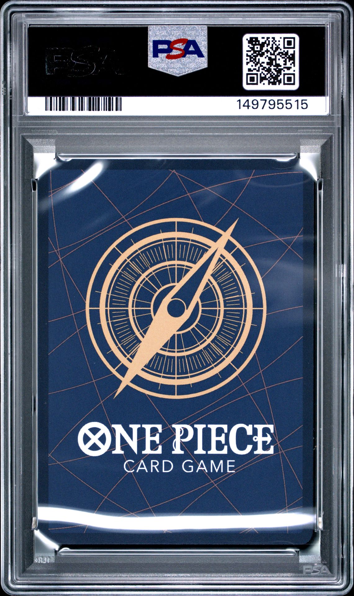 2026 One Piece Op14-Eb04-The Azure Sea's Seven Nami #031 (Alternate Art) Gem Mt 10 back