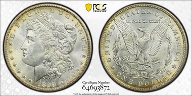 1899-O $1 MS65