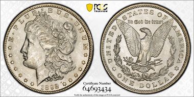 1892 $1 MS63