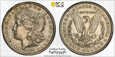 1897-O $1 MS62