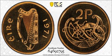 1971 2p PR64RD
