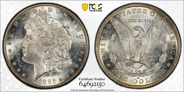 1885-S $1 MS63