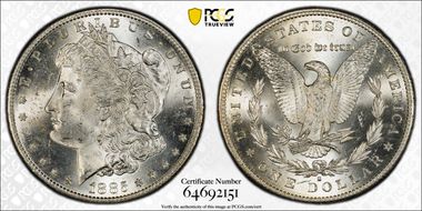 1885-S $1 MS64
