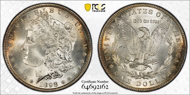 1898 $1 MS66