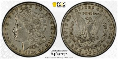 1904-S $1 XF45