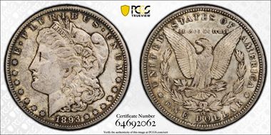 1893-CC $1 MS63