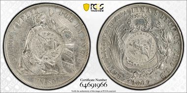 1894 (Peso) KM-224 C/S on 1869-YB Sol N1